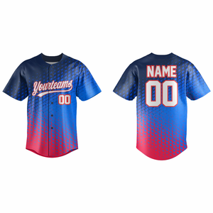 Uniformes Personalizados para Equipos de Béisbol, Camisetas con Nombre y Número Personalizados, Sublimación, Bordado, Impresión, Tela Transpirable, Tallas Grandes - Product Image 2