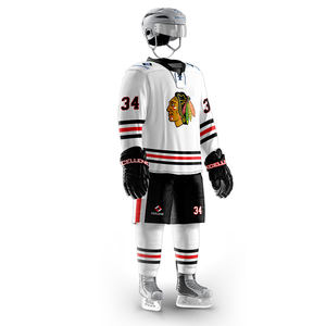 Conjunto de Ropa de Hockey sobre Hielo Personalizado OEM, 100% Poliéster, Unisex para Adultos, Nuevo Diseño, Precio Bajo, Venta en Línea - Product Image 3