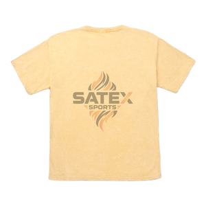 Camiseta Personalizada para Hombre, 100% Algodón, Color Sólido, Estilo Urbano, Estampado Gráfico, Lavado Ácido, Corte Corto - Product Image 6