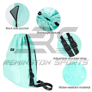 โปรโมชั่นขายส่งโลโก้ที่กําหนดเองกระเป๋าสตางค์โพลีเอสเตอร์กระเป๋ากีฬากระเป๋าเป้สะพายหลังกันน้ํายิมออกกําลังกายกระเป๋าสตางค์ - Product Image 2