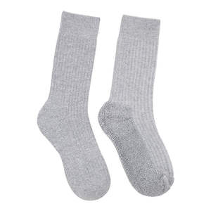 Chaussettes pour hommes personnalisées en gros - Écologiques, séchage rapide, respirantes, en élasthanne/nylon/coton, grande taille, couleur unie, marque personnalisée - Product Image 3
