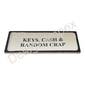 Bandeja de esmalte para servir alimentos, suministros para restaurantes y hoteles, bandejas decorativas de último diseño, artesanías, bandeja y plato de madera 2026 - Product Image 1