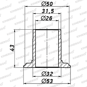 ศูนย์ใบพัด HBJA11สำหรับ JATCO/Nissan JF402E, JF405E (SR410, SR412, SR413) - Product Image 2