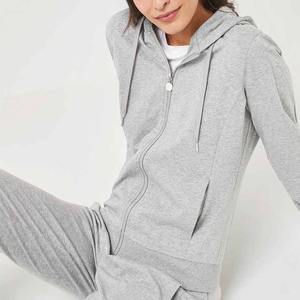 Service OEM – Ensemble de survêtement imprimé 100 % coton pour femme, manches longues, respirant, séchage rapide, léger, avec cordon de serrage, collection automne complète - Product Image 1