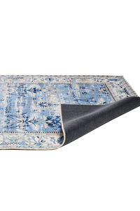 Adiva, alfombra turca hecha a máquina, lavable, con respaldo de algodón, antideslizante, exportación al por mayor de Gaziantep para uso doméstico - Product Image 5