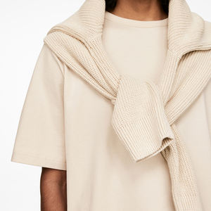 Camiseta Lisa personalizada con impresión a granel de fábrica, camiseta unisex con logotipo impreso - Product Image 4