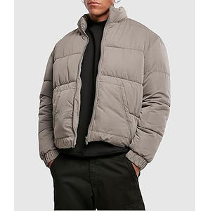 Veste matelassée courte pour homme à manches longues, personnalisée, de haute qualité, en gros, marque privée, impression personnalisée, imperméable, printemps - Product Image 4