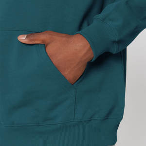 Men Sweat-Shirt Male Man Autumn and Winter Solid Long Sleeve Hoodie Pocket High Loose Hoodies - Product Image 5