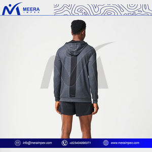 Ultimate Performance <b>Gym</b> <b>Hoodie</b> Breathable Moisture-Wicking Lightweight Athletic Wear Embroidered Running for Men Summer ODM - Product Image 3