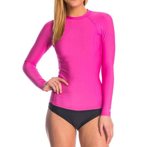 Camiseta de Protección Solar para Mujer de Alta Calidad, Protección UV, Transpirable, de Secado Rápido, Tejido Ecológico para Deportes Acuáticos - Product Image 1