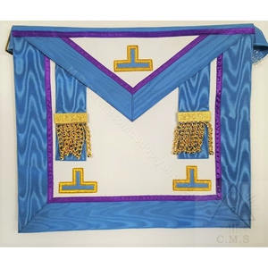 OES Grand Associate Patron Masonic <b>Apron</b> PURPLE - Product Image 2