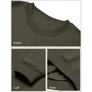 Hombres Sudaderas Venta Caliente Mejor Calidad Nuevo Estilo Personalizado Moda Basics Algodón Mezclado Sudadera Hombres - Product Image 5