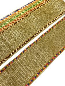 Wholesale <b>Red</b> Glitter Lace Trim Embroidery Ribbon Border for Indian Wear <b>Beads</b> Rhinestone Decoration for Sewing Shoes Curtains - Product Image 6