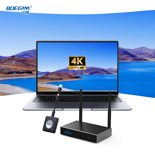 Wireless Presentation System Enterprise-Grade BYOD Screen Sharing Kit for Conference & Meeting Rooms