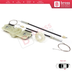 ชุดซ่อมมอเตอร์กระจกไฟฟ้าหลังซ้าย รุ่น BWR5332 สำหรับรถยนต์ฟอร์ด เฟียสต้า MK6 CB1 CCN JA8 JR8 ปี 2008-2017 แบบ 4/5 ประตู รหัสอะไหล่ 1568451 - Product Image 6