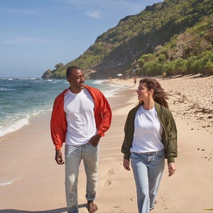 Chaqueta Bomber Cortavientos Ligera de Lana Ultifresh, Unisex, Impermeable, Ecológica, de Secado Rápido, Transpirable, Tejida para Verano - Product Image 1