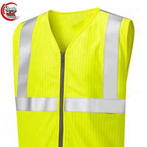 ANT5PPE logotipo personalizado 120g poliéster Hi Vis ropa de trabajo transpirable chaleco de seguridad reflectante para hombres mujeres Simple más barato para hombres - Product Image 2