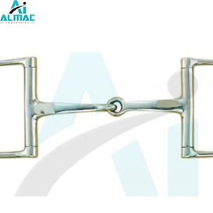 ALMAC Horse Bit D en forma de Junta Única construida para un contacto constante con LA RIENDA Y una presión suave en la boca adecuada para montar a caballo - Product Image 5
