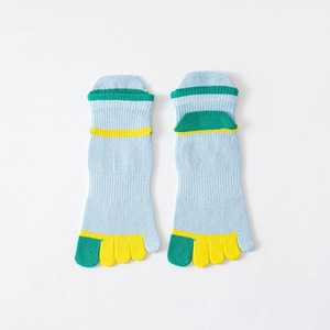 Calcetines de algodón de cinco dedos personalizados, transpirables, estilo de colores mezclados para niños, jóvenes, de punto, al por mayor, para uso diario - Product Image 2