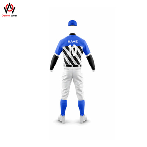 Uniforme de baseball sportif sur mesure unisexe grande taille Nouveau design Haut vierge imprimé en polyester respirant Vêtements de sport uniques pour - Product Image 3