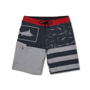 Pantalones cortos de pesca de verano con estampado 3D de cintura alta para hombre, ropa deportiva transpirable UPF 50, ajuste holgado - Product Image 1