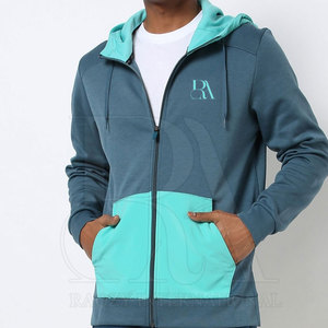 Sudaderas con cremallera para hombre de tamaño personalizado de diseño único más vendido al por mayor sudaderas con cremallera para hombre de ropa de calle de alta calidad - Product Image 3