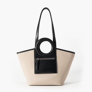 Dernier design de sac à main carré à sangle unique en cuir PU à la mode Sac fourre-tout à bandoulière populaire pour femmes - Product Image 6