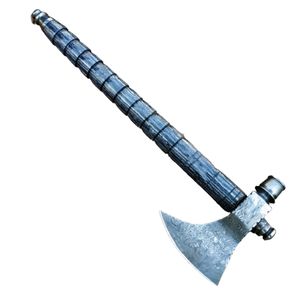 Handmade Damascus Steel Single Head <b>Axe</b> Top-Rated Outdoor Camping Tool <b>Wood</b> Handle Hand Forged Cover Industrial Grade Hatchet - Product Image 1