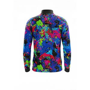 Veste à demi-zip pour homme, sublimation personnalisée, veste à demi-zip pour équipe sportive, pour la course à pied, la salle de sport, les activités de plein air - Product Image 2