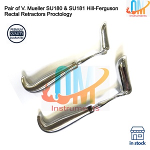 Hill-Ferguson Rectal Retractor 2 Pcs Small/Medium Solid Stainless Steel Orthopedic Surgical Instruments CE ISO Approved | OldMed - Product Image 5