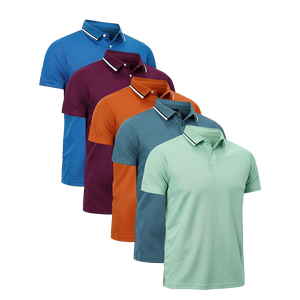 Haute qualité 100% coton hommes personnalisés pour chemises été doux T-Shirt brodé Logo respirant séchage rapide Anti-rides décontracté - Product Image 1