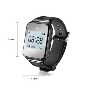 Daytech - Alerta de Llamada para Enfermeras con Vibración, Alcance de 500 Pies, Localizador Inalámbrico para Cuidadores, Botón de Llamada Inteligente para Pacientes Mayores, Discapacitados y Restaurantes - Product Image 5