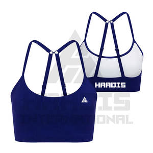 Soutien-gorge de sport grande taille pour femmes soutien-gorge de sport sans couture confortable et facile à porter Gym soutien moyen - Product Image 1