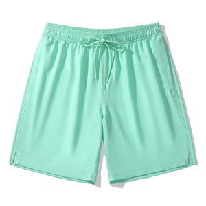 Short de gym respirant de style High Street pour hommes Short de sport de course à pied grande taille à la mode avec cordon de serrage - Product Image 1