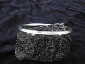Round Ridged <b>Bracelets</b> Kada <b>Stainless</b> <b>Steel</b> Cuff <b>Bracelet</b> Polished for Men - Product Image 4