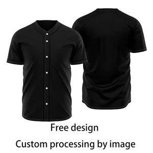 Prix d'usine en gros Nouveau design Haute qualité Sur mesure Vente chaude Respirant Séchage rapide Maillot de baseball imprimé Hommes Adultes - Product Image 1
