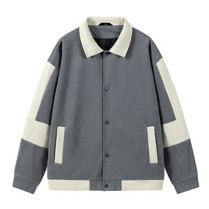 เสื้อแจ็กเก็ตแขนยาวสำหรับผู้ชายเสื้อแจ็กเก็ตทีมตัวแทนสั่งทำได้สำหรับกลางแจ้ง - Product Image 4