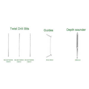 Kit d'instruments de plaque de verrouillage de membre supérieur en acier inoxydable ensemble d'instruments chirurgicaux orthopédiques ensemble de verrouillage de membre supérieur - Product Image 3