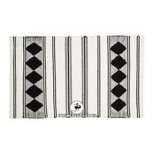 คุณภาพสูงพรมทอมือสไตล์ Boho พรมที่สามารถล้างได้ด้วยมือพรมห้องนั่งเล่นพรมปูพื้นพื้นที่สไตล์โบฮีเมียนโดยสิ่งทออินเดีย h/l - Product Image 6