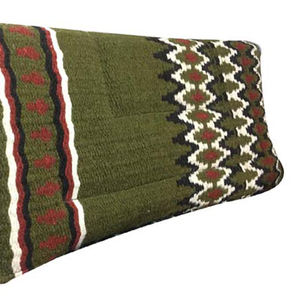 Tapis de selle en laine haute densité de qualité supérieure pour l'équitation de dressage occidental Confort supérieur Performance du cheval améliorée Tissu respirant - Product Image 4