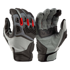 Gants de travail personnalisés en cuir avec paume renforcée en TPR pour écran tactile, antidérapants, pour la construction et la mécanique - Product Image 6