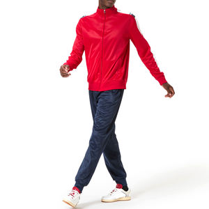 Chándal de gimnasio para hombre de algodón 100% personalizado de fabricante al por mayor, conjunto de 2 piezas de color liso transpirable para invierno - Product Image 5