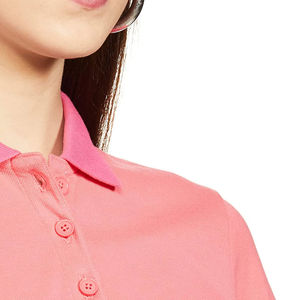 Algodón de alta calidad/fibra de bambú Casual para camisa de alta elasticidad para mujer de manga corta transpirable de secado rápido deportes Golf para - Product Image 5