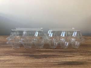 Plateau à œufs en plastique de haute qualité 6x2 cellules pour animaux de compagnie, vente en gros, boîte à œufs transparente jetable avec couvercle - Product Image 6