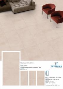 Las baldosas esmaltadas pulidas de porcelana de diseño moderno y más vendidas de Skytouch Ceramic fabricadas y exportadas - Product Image 4