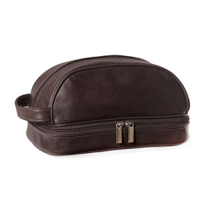 Unisex Stainless Steel Travel Washing Makeup Beauty Organizer <b>Men</b> Airplane Razor Shaver Facial Cleanser <b>Pouch</b> Luxury Toiletry - Product Image 1