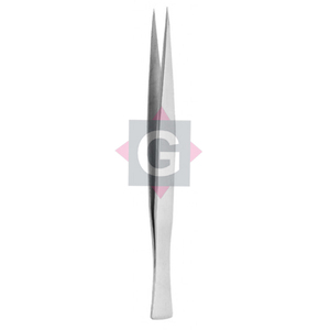 Pinzas de pestañas de etiqueta privada de acero inoxidable de alta calidad Pinzas injertadas de pestañas de volumen - Product Image 1