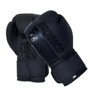 Luvas De Boxe De Gel De Acolchoamento, Luvas De Treinamento De Alta Qualidade Fosco & Luvas MMA Para Iniciantes