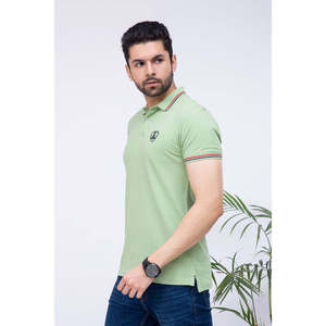 Unze London Men's Lydon Iconic <b>for</b> Polo Shirt Breathable Eco-Friendly 100% Polyester Dark Embroidered <b>Animal</b> <b>Pattern</b> Size 6XL - Product Image 4