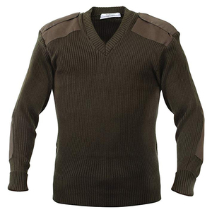 Cardigan pour homme, coupe ajustée, 100% laine grossière, col en V, hiver, chaud, respirant, 220g, avec motif anti-froissement - Product Image 3